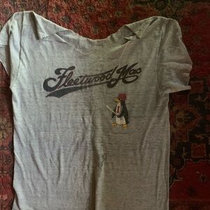 Fleetwood Mac Vintage Tee with Penguin Design